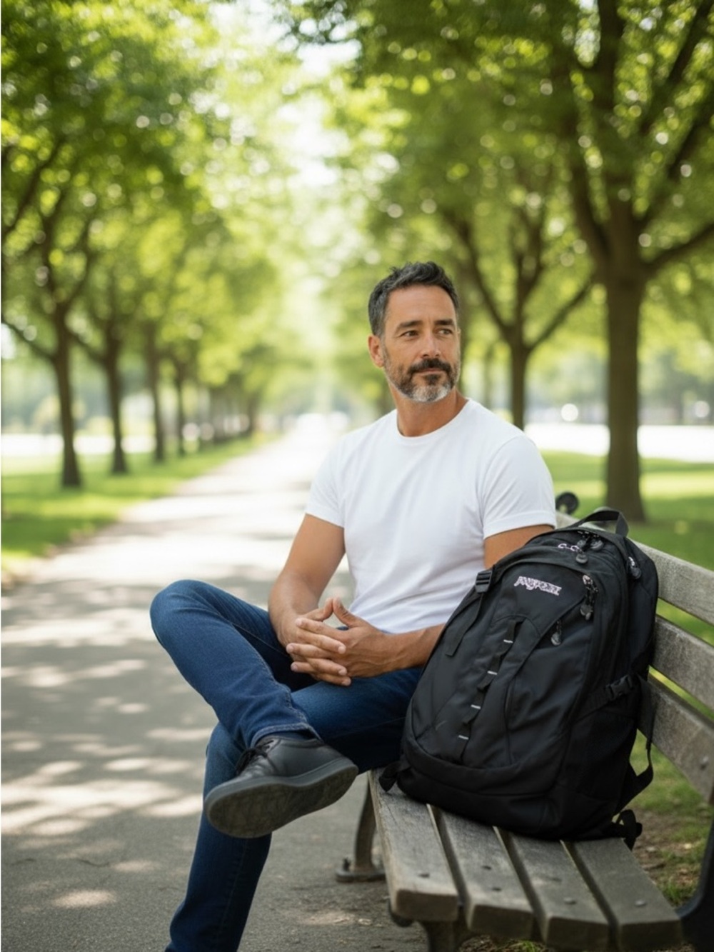 Jansport Odyssey Daypack Black Men's Commuter Backpack